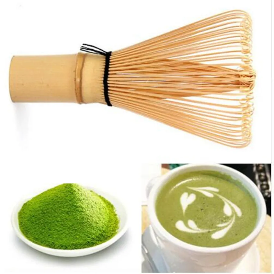 Японский Церемония Бамбук 64 зеленый чай Matcha венчик для пудры маття бамбуковый венчик Бамбук Chasen полезные кисти инструменты Чай аксессуары