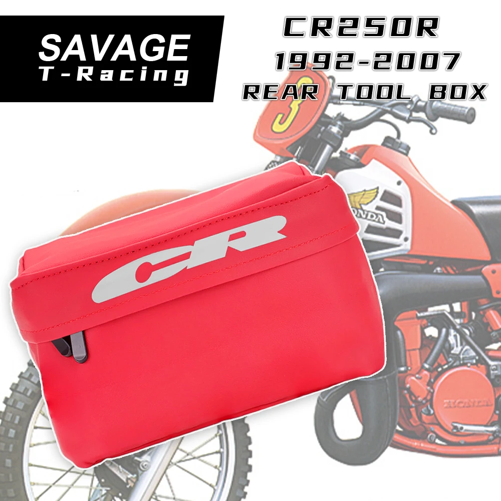 

Universal Rear Tool Box For HONDA CR 80R 85R 125R 250R 500R 92-07 Motorcycle Accessories Motorbike Off-Road Waterproof Locker