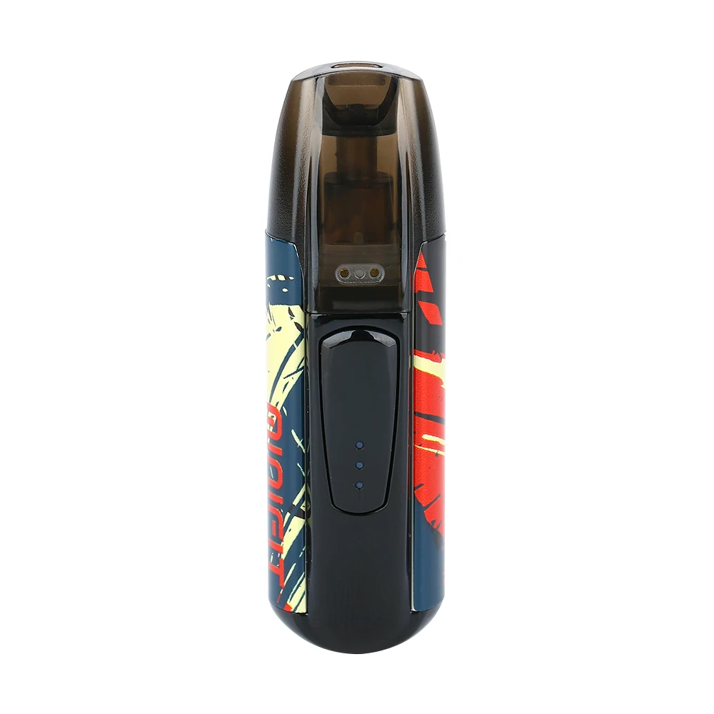 Red Pattern Набор цветов JUSTFOG MINIFIT Pod Vape Kit с аккумулятором 370 мАч и картриджем 1,5 мл pod system pod vape Kit vs Drag Nano/Kubi - Цвет: Red Pattern