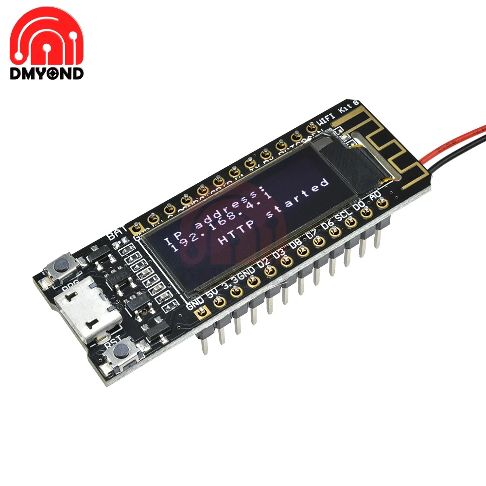 3 в 7 0 91 дюйма 128x32 oled дисплей ESP8266 WIFI беспроводной макетный модуль CP2104 NodeMCU интернет