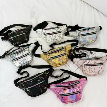 

Women Waist Bag Fanny Pack Pouch Sport Belt Hip Chest Crossbody Shoulder Purse