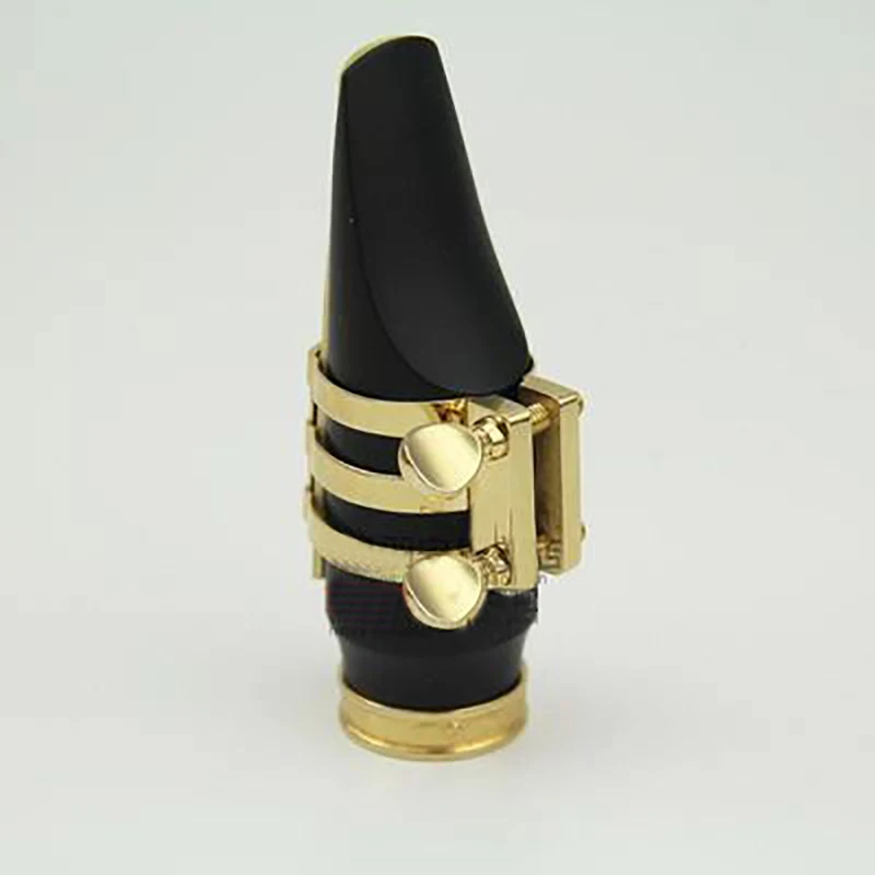 Black and clip Прямая high-end саксофон высокого качества. Черный, синий, Джазовый мундштук, e-flat sax мундштук, мундштук, ограниченная серия - Цвет: Black and clip