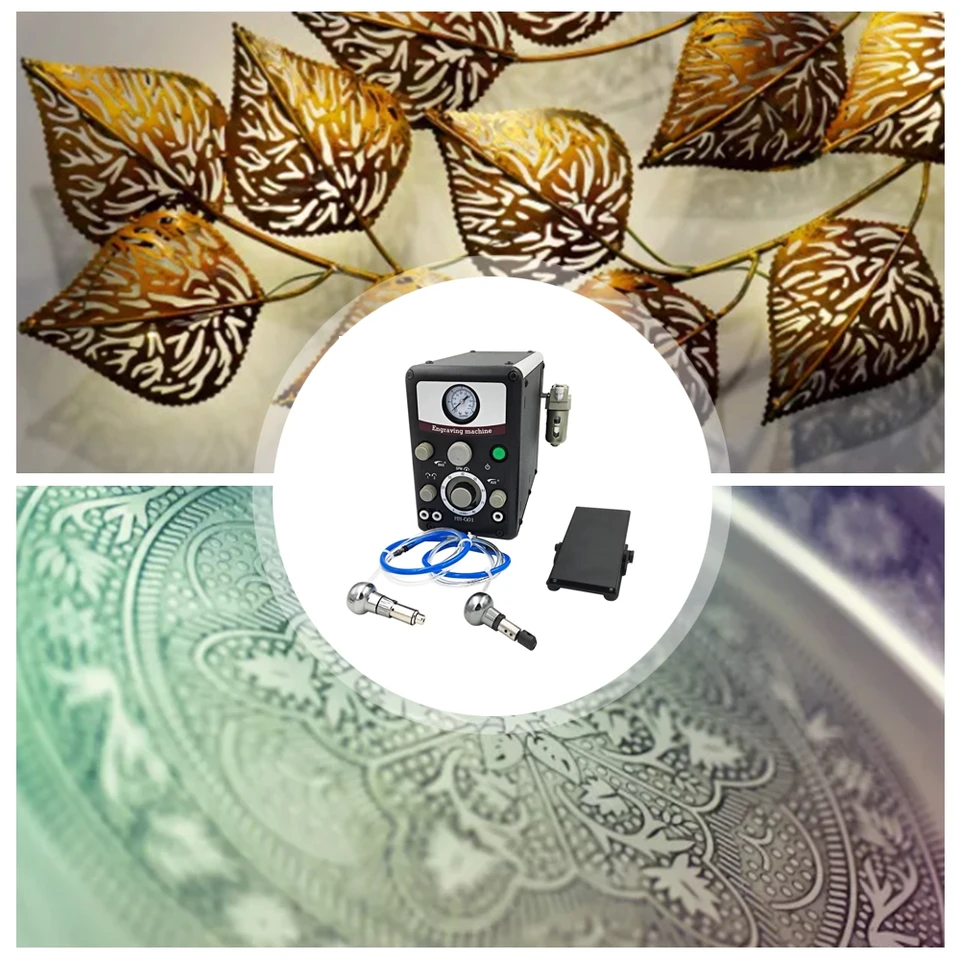 High Speed Pneumatic Engraving Machine for Jewelry
