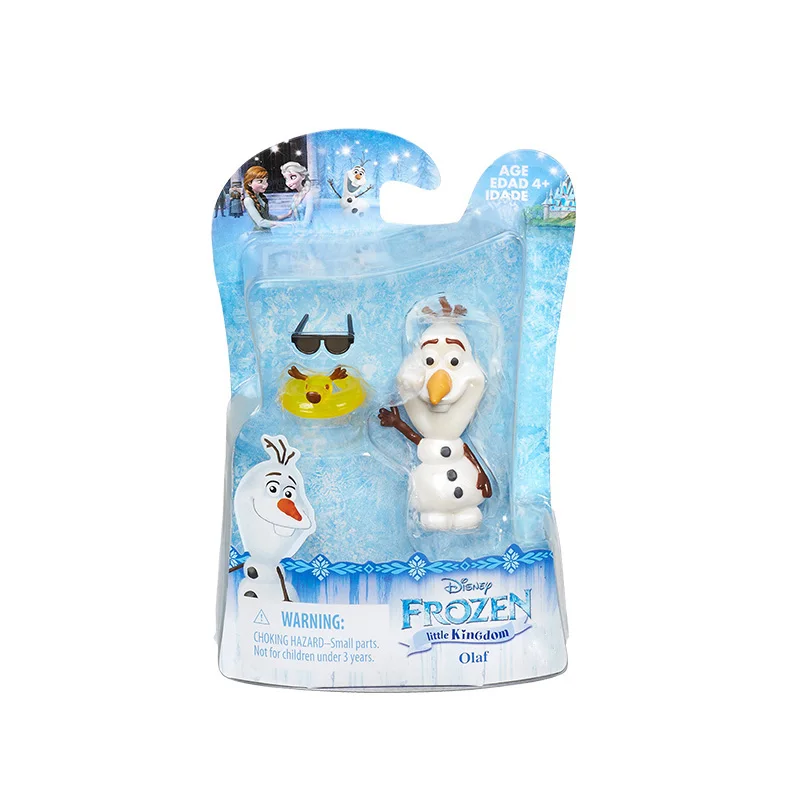 Olaf 1 Замороженная Принцесса Анна Эльза куклы Кристоф Олаф Игрушки подарки мультфильм фигурка сменная Модель Кукла женские рождественские подарки - Цвет: Olaf 1