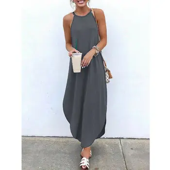 

Womens Maxi Boho Backless Summer Long Skirt Hippie Holiday Beach Party Sundress Asymmetrical Vestidos