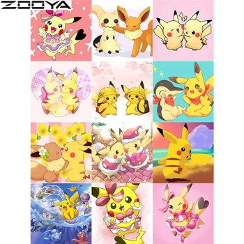 

Zooya Full Drill Square 5D Diamond Painting New Arrivals Diamond Painting Cartoon Diamond Embroidery Full Set Home Decor Zh027