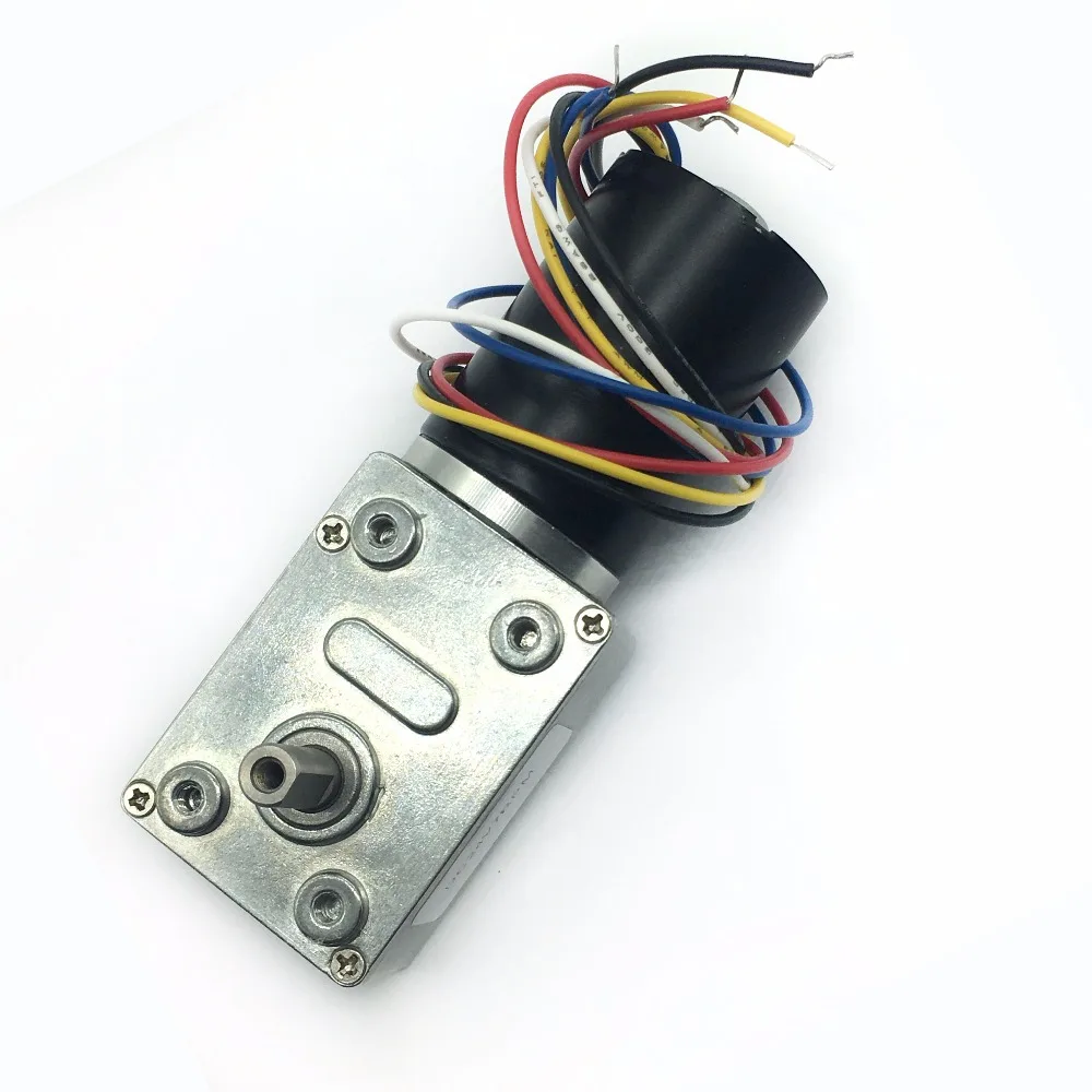 Bringsmart оптовая продажа JGY-2838 12 v мотор червь 12 V-24 V micro турбо-снижения двигателя для робот DIY часть драйвер Self-замок
