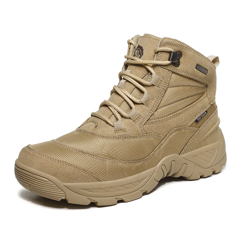 Winter/Autumn Army Men's Military Outdoor Desert Combat Tactic Mid-calf Boots Men Snow Tactical Hiking Botas Hombre Zapats |