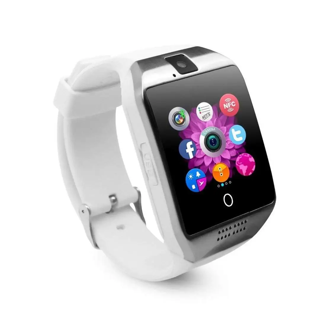 Unisex Fashion Multi-functional Square Q18 USB Touch Screen Smartwatch