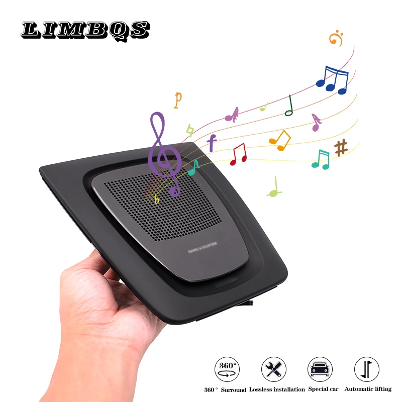 Online Centro del tablero de BO estilo tweeter para bmw f10 f15 f25 f01 e70 5 7X3X5X6 alde elevación de audio serie calidad profesional