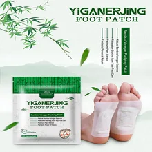 

YIGANERJING 10PCS/bag Kinoki Detox Foot Patch Bamboo Patches With Adhersive Foot Care Tool Improve Sleep slimming Foot sticker