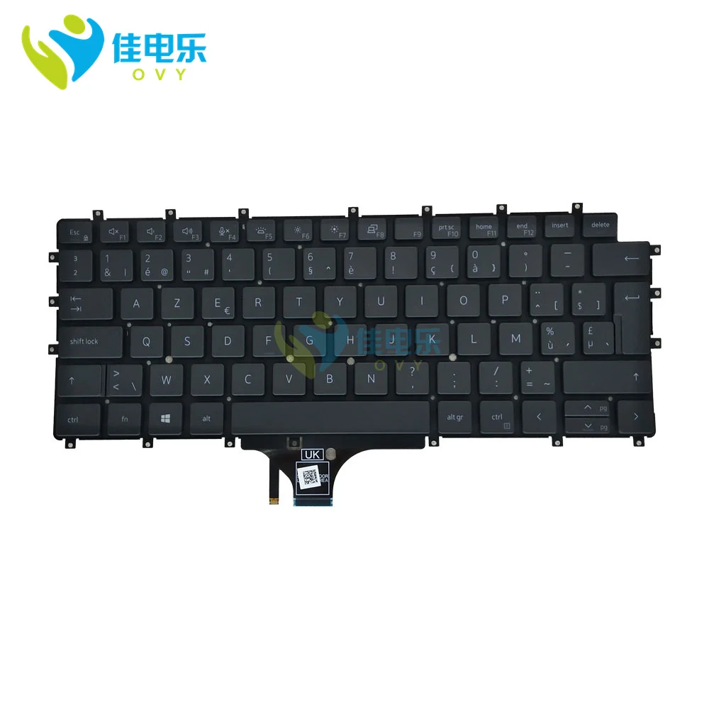 Belgian Ʈ Ű, Dell Latitude 7520 9520 9510 2 in 1 0JHPXX JHPXX BE azerty pc Ʈ Ű New PK132UH1A27