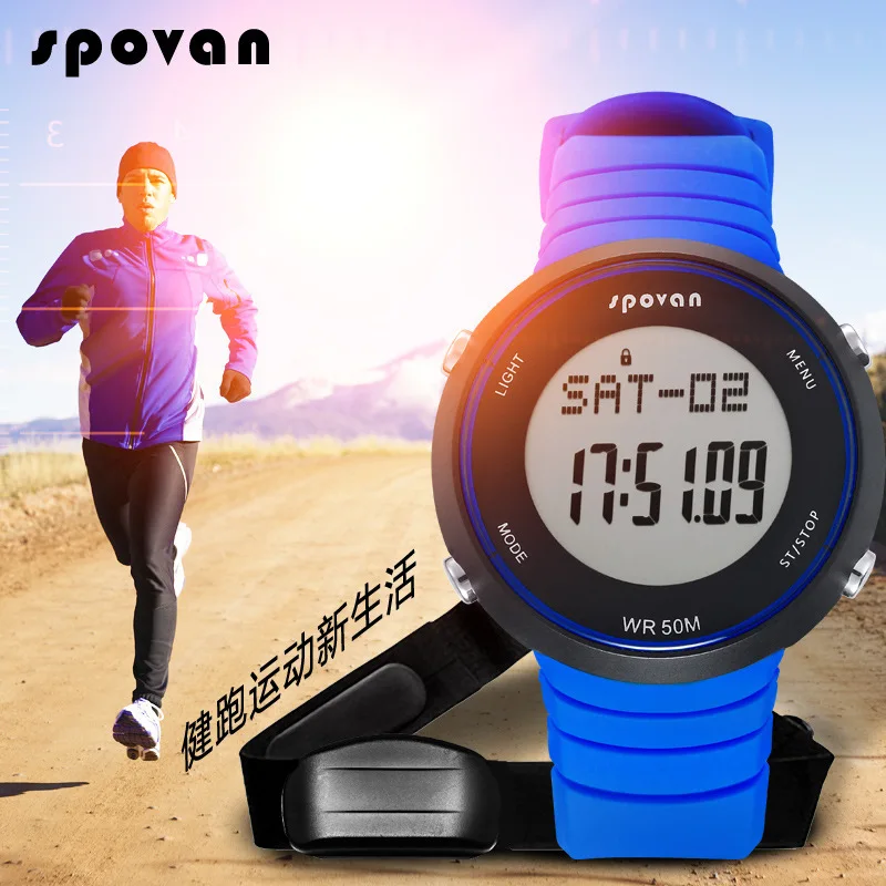 selling watches the heart rate with intelligent monitoring wireless heart rate multi-function running sports watch