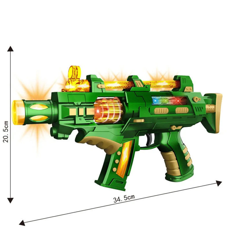

Vibration Sound Gun Electric Toy Gun Submachine Gun Space Gun Children Model Acousto-Optic Voice Vibrating Guns