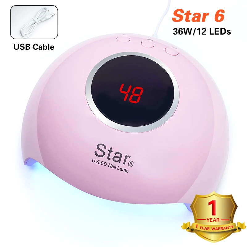 SUN X Plus 80W 42pcs Hybrid LED Lamp Nail Dryer Nail Art Lamp for Gel Polish Nail Care Gel Nail UV LED Light 10/30/60/99s Timer - Цвет: star6