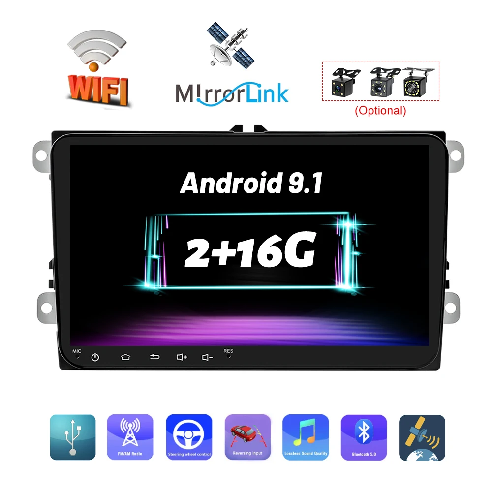 9 дюймов автомобильное радио 2G + 16G GPS навигация WIFI Автомобильный мультимедийный плеер для VW VolkswagenPassat Sagitar, Golf Touran для Skoda 9 дюймов автомобильное радио 2G + 16G GPS навигация WIFI Автомобильный мультимедийный плеер для VW VolkswagenPassat Sagitar, Golf Touran для Skoda