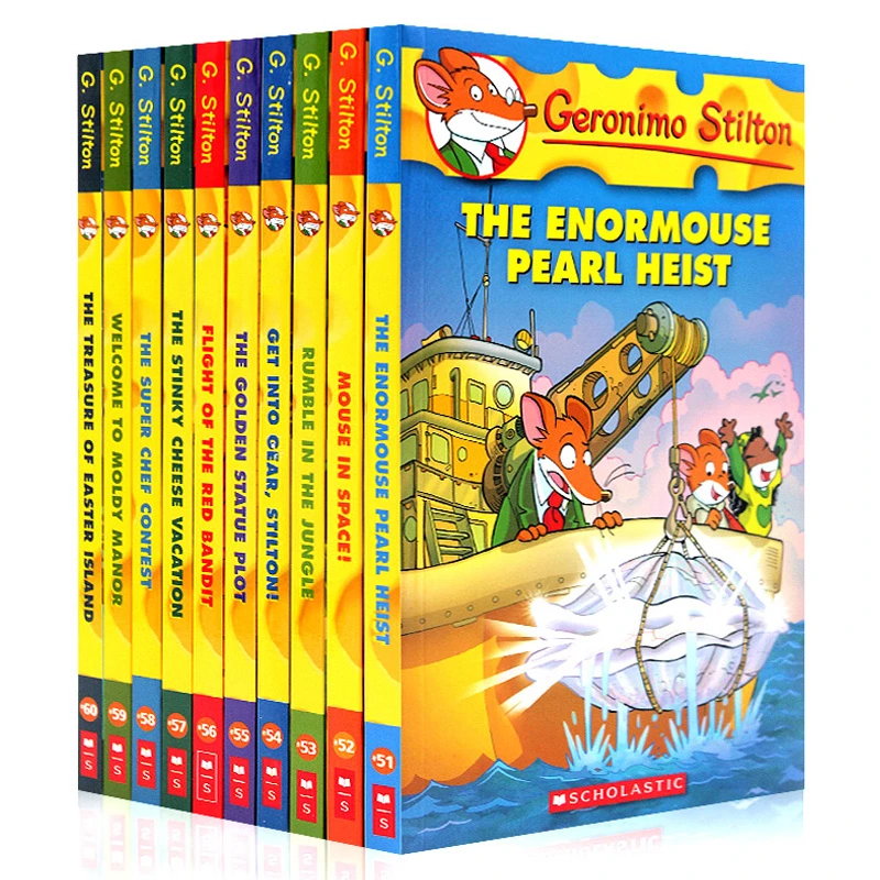 英語 絵本 洋書 多読 児童書 ジョロニモ スティルトン 60冊セット