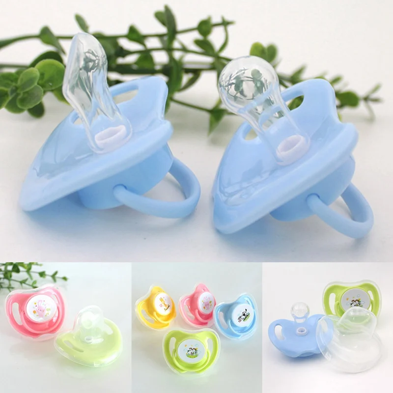 1 Pc Food Grade Silicone Baby Pacifiers Soother Infant Dummy Nipple Teat Toddler Silicone Soothers Newborn Pacifier