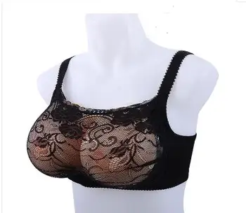 

1 Set Artificial Silicone Fake Breast Form Crossdress Silicone Breast Forms Transvestism Dressed As Woman with Bra A-E Cup