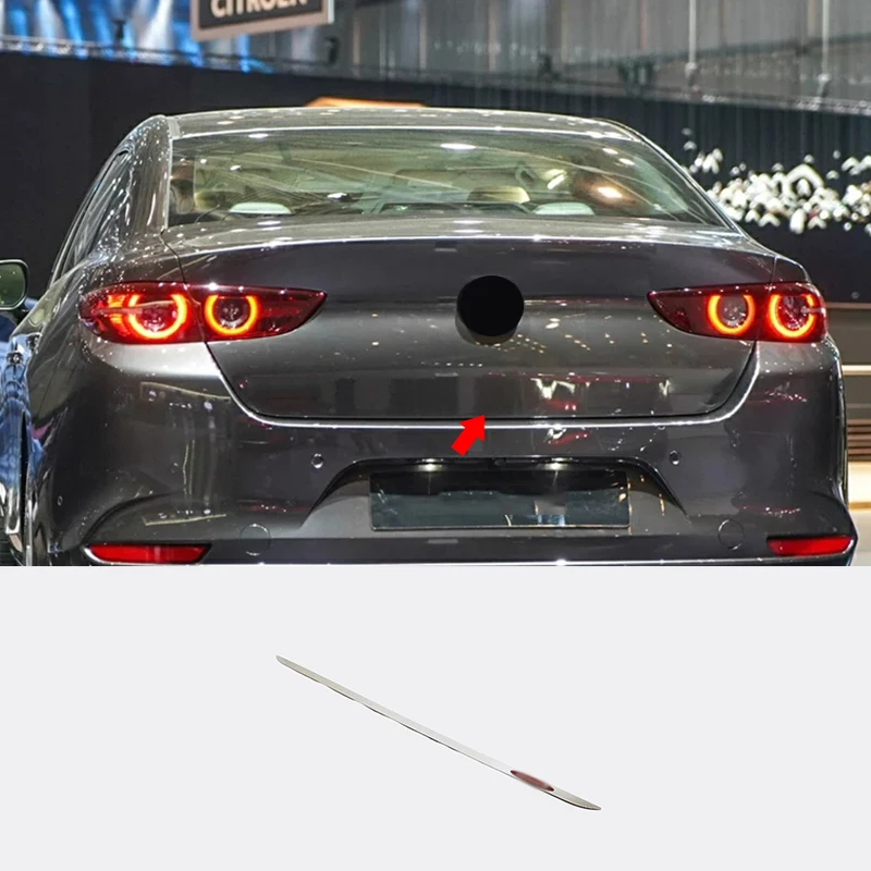 Высококачественная наклейка на дверь из нержавеющей стали для Mazda 3 Sedan 2019 2020