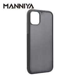 MANNIYA для iphone 11/11 pro/11 pro max пустой паз Резиновый ТПУ + PC чехол для телефона Бесплатная доставка! 100 шт./лот