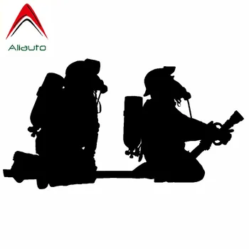

Aliauto Fun Car Sticker Cartoon Firefighter Hosepipe Fire Vinyl Motorcycles Accessories Waterproof Reflective Decal,17cm*9cm