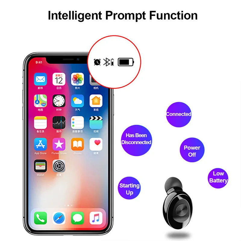 Twins Earphones Bluetooth Headphones For Huawei Honor 9X Pro 8X 8S 8C 7X 7A 7C Nova 6 SE 5i 5t 5e 4 4e Headsets With Mic Earbuds (9)