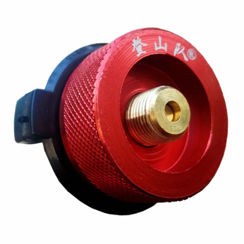 

Fire Starter Stove Adapter Auto-off Split Type Furnace Conversion Gas Bottle Converter On For Outdoor Camping Hiking
