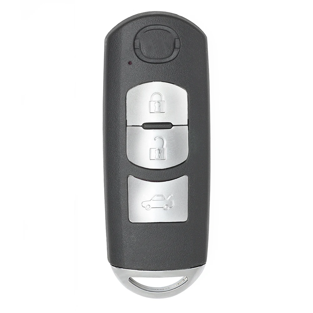 Keyecu SKE13D-01 Smart Remote Car Key Fob 3 Buttons FSK 315MHz with ID49 Chip for Mazda FCC ID: WAZSKE13D01, IC: 662F-SKE13D01