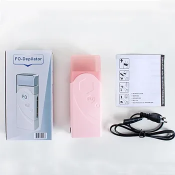 

100ml Hair Removal Wax Melting Machine New Single Melt Depilation Melter For Leg Body Portable Roller Epilator Heater Set