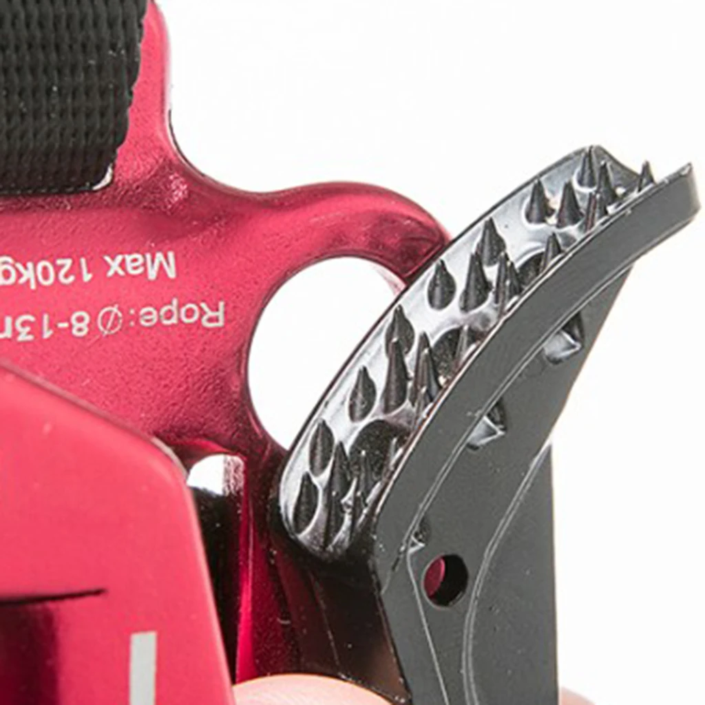 Left / Right Foot Climbing Ascender Riser Aviation Aluminum Tree Rock Climbing Fall Protection Equipment Gear