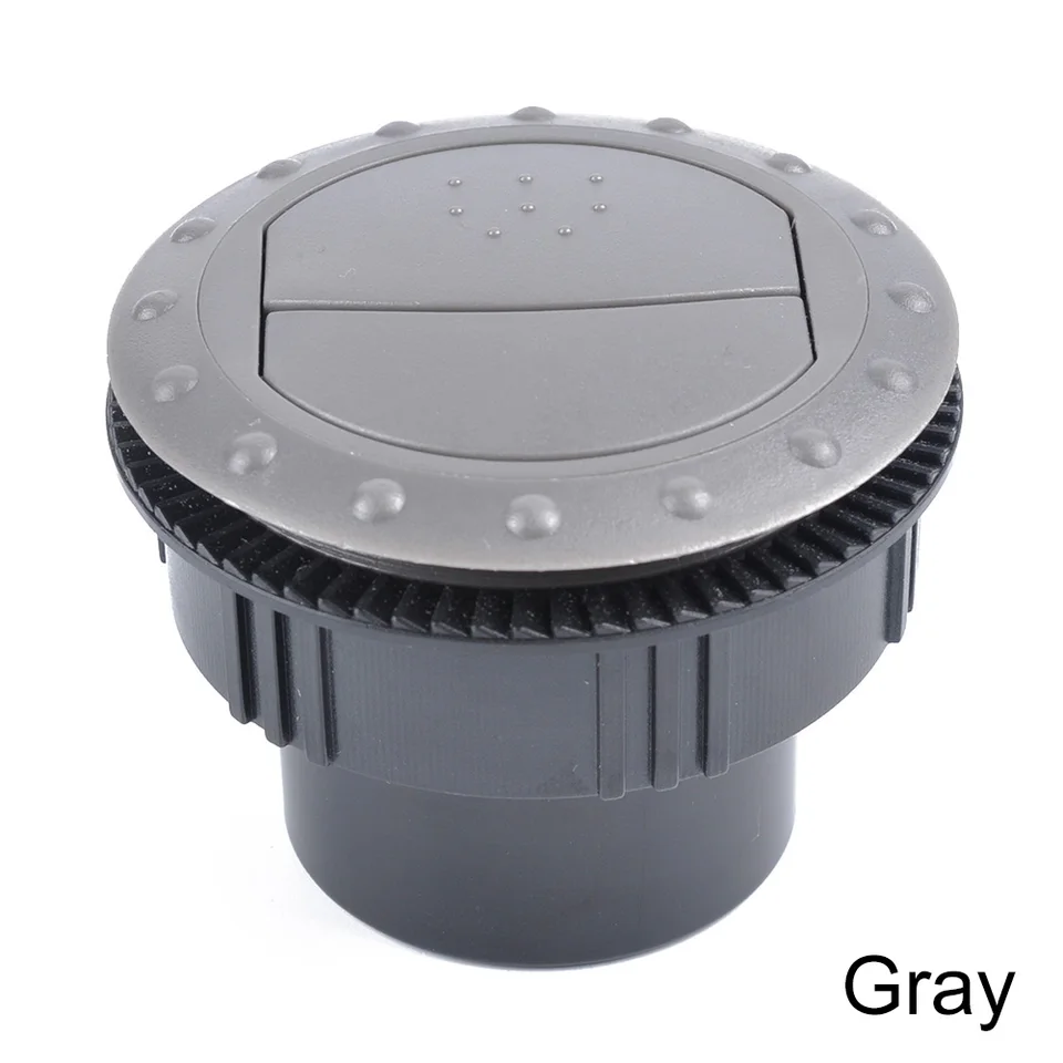 irene inevent 60mm Car RV ATV A//C Air Conditioning Vent air Vent Outlet Rotating Outlet Tab Clip Rotating Interior Round Ceiling