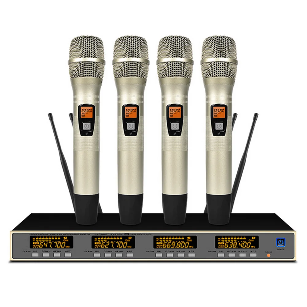

Professional UHF Wireless Microphone Conference Room / Family KTV / Karaoke Microphone