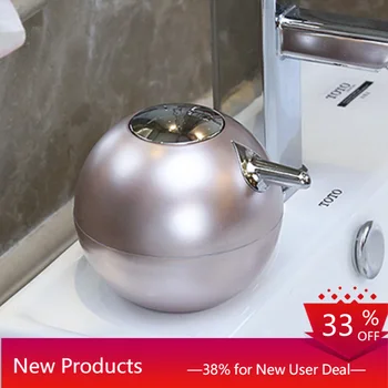 

Portable Soap Dispensers Pressing Type Spherical Plastic Lotion Bottle Sanitizer Emulsion Separate Bottle Bathroom Soap Bottles