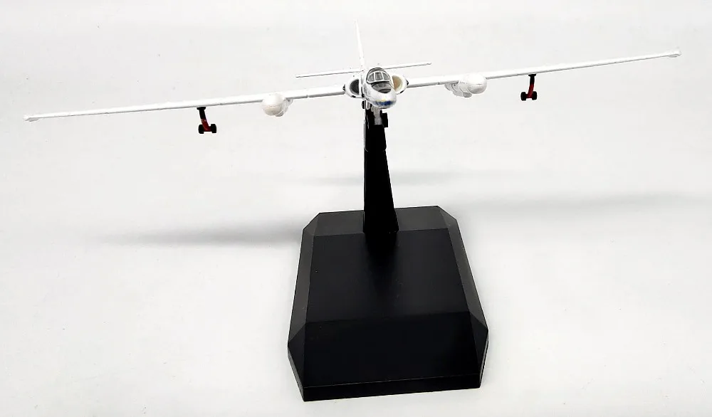 1:200 США ER-2 U2 высотный самолет-разведчик белая модель самолета из сплава