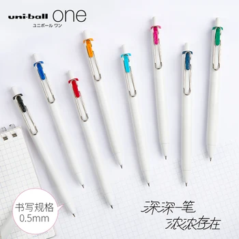 

New Product Japanese Uni UMN-S-05 Uni-ball One Push-type Color Gel Pen 0.5mm Nib New Ink More Vivid Simple and Stylish