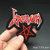 Rock Music Metal Band Patches Iron On For Clothing Punk Embroideried Patch Badges Clothes Stickers DIY Appliques Stripes ► Photo 3/6