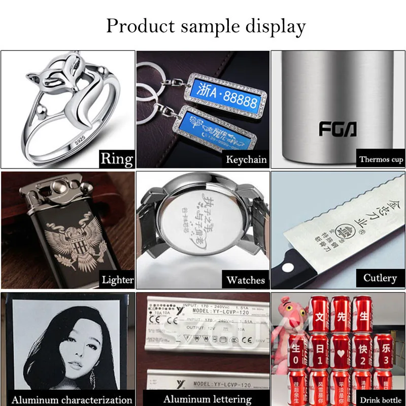  Hot Mini Mini Foldable fiber laser marking machine Portable Metal laser Laser Engraving Machine