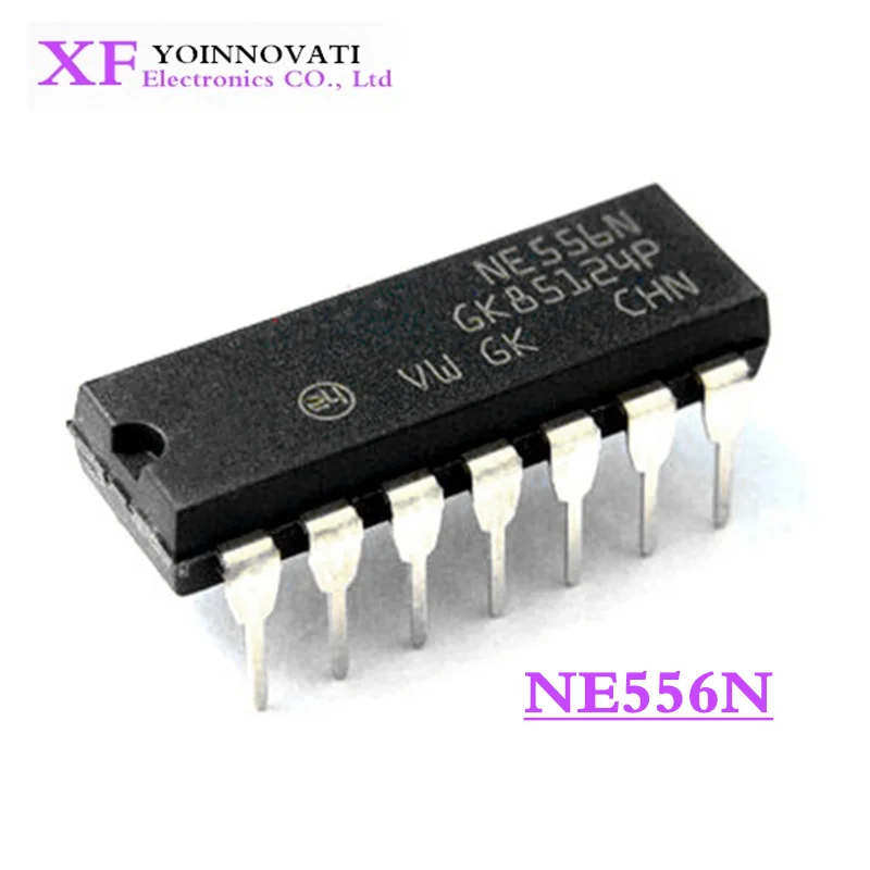 100 шт./лот NE556N NE556 DIP14 IC лучшее качество | Электронные компоненты и принадлежности