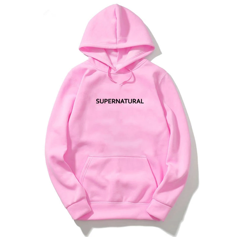 hoodie 9 Supernatural Long Sleeve Hoodies Sweatshirts Autumn Hooded Sweatshirt Pullovers Women Men Fashion Hoody Boys Girls Lovely Hoodie - Цвет: hoodie 9