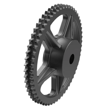 

12B Duplex 57 Teeth Cast Iron Material Prebore Hub Type Sprocket with Inner Bore 30mm