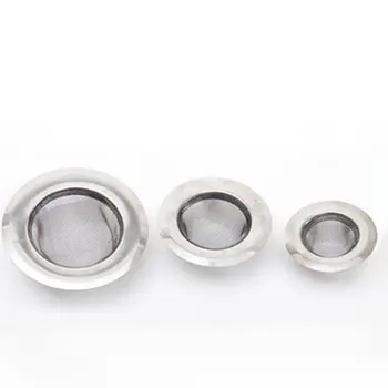 

Kitchen Fine Stainless Steel Sink Filter Preventing Pool Bath Sewer Drain Intervals Plug Garbage Network Slag Strainer