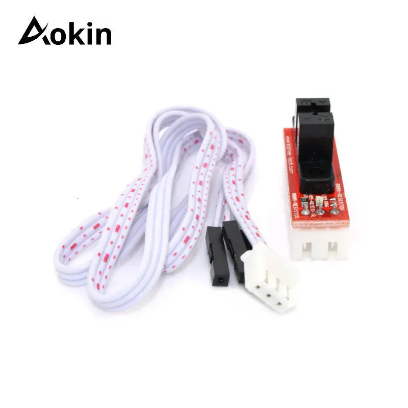 3D Printers Parts Optical Endstop Light Control Limit Switch for RAMPS 1.4 Board with 3 Pin Cable Red 3D Print Part Accessories