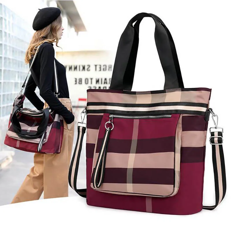 Wehyah, нейлоновые сумки через плечо для женщин, кожаные роскошные сумки, женские сумки, дизайнерская дамская сумочка, клатч, кошелек, анти-вор, ZY098