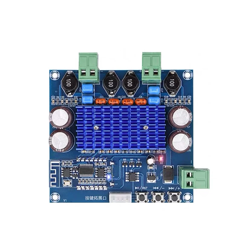 2*50 Вт Bluetooth 5,0 TPA3116 цифровой аудио усилитель мощности HiFi стерео двухканальный TPA3116D2 Плата усилителя