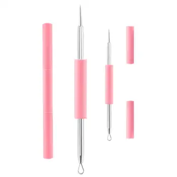 

Professional Stainless Steel Acne Comedo Pimple Extractor Remover Needle Face Skin Care Tool Beauty Tool for Face Cleaning