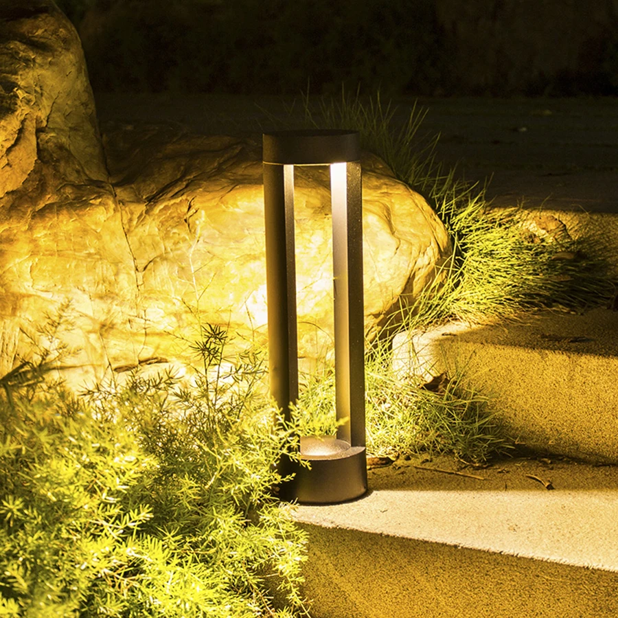 Passagem de Luz da Rua Thrisdar Gramado Jardim Outdoor Caminho Lawn Road Pátio Paisagem Pós Villa Lâmpadas Passagem 10w Luz 17 Lâmpadas Passagem Passagem de Luz da Rua