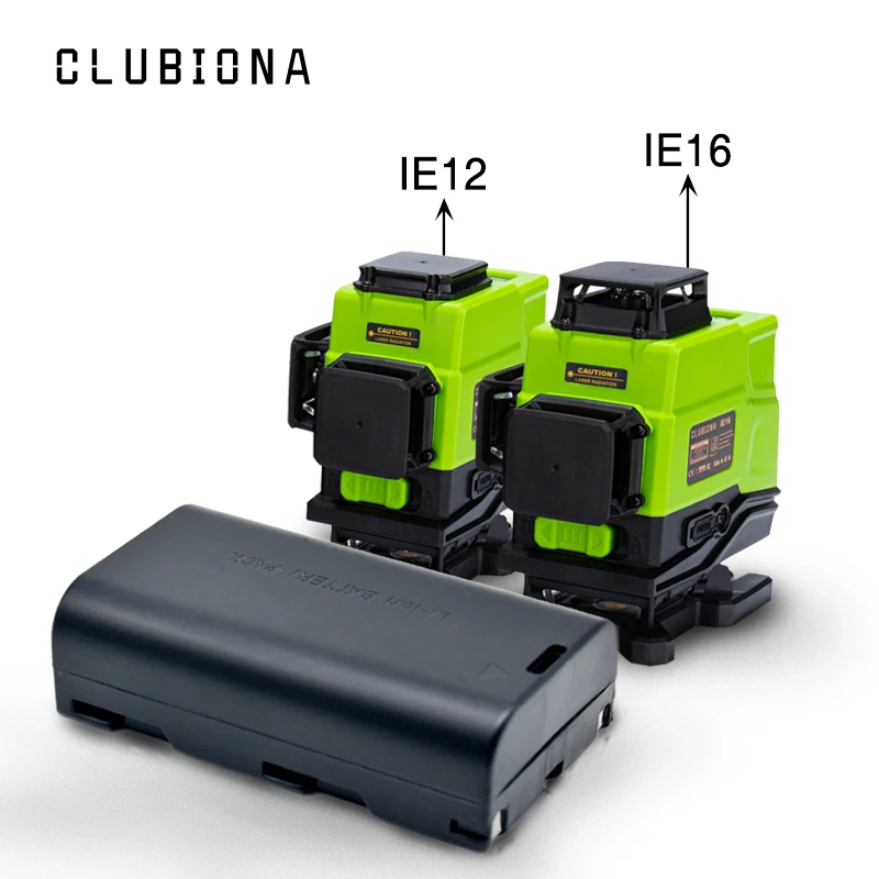 3,7 V 5200mAh литиевая батарея для красного/зеленого лазера IE12 и IE16 лазера