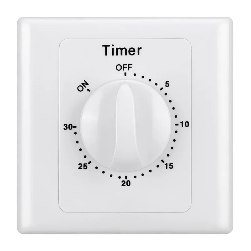 

30 Mins Timer Switch 10A Rotary Switch Timer Smart Switch Light Switch Cover Smart Home Automation switch controller Countdown