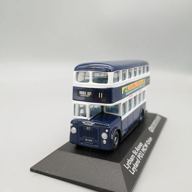 1/76 ATLAS London двухэтажный автобус трамвай статическая Миниатюрная модель коллекция